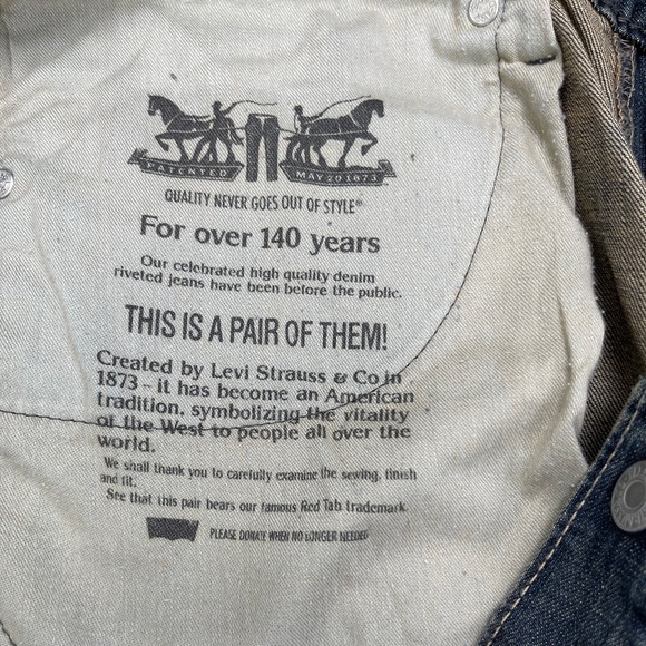 Levi's 514 Men Jeans Size 36x30 - Picture 6 of 8